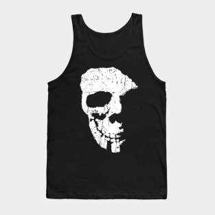 Skull Floral Skeleton Tank Top